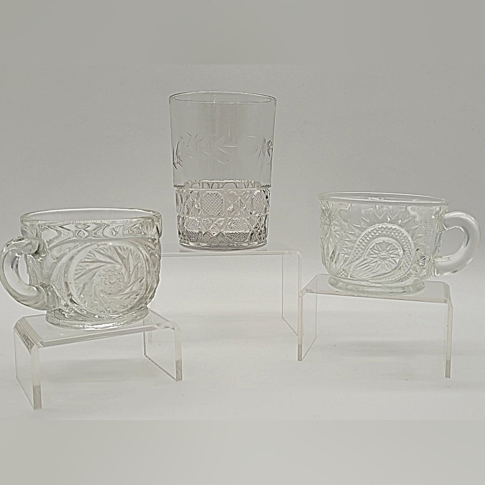 Vintage Aztec Punch Cups and Mini Tumbler​​​